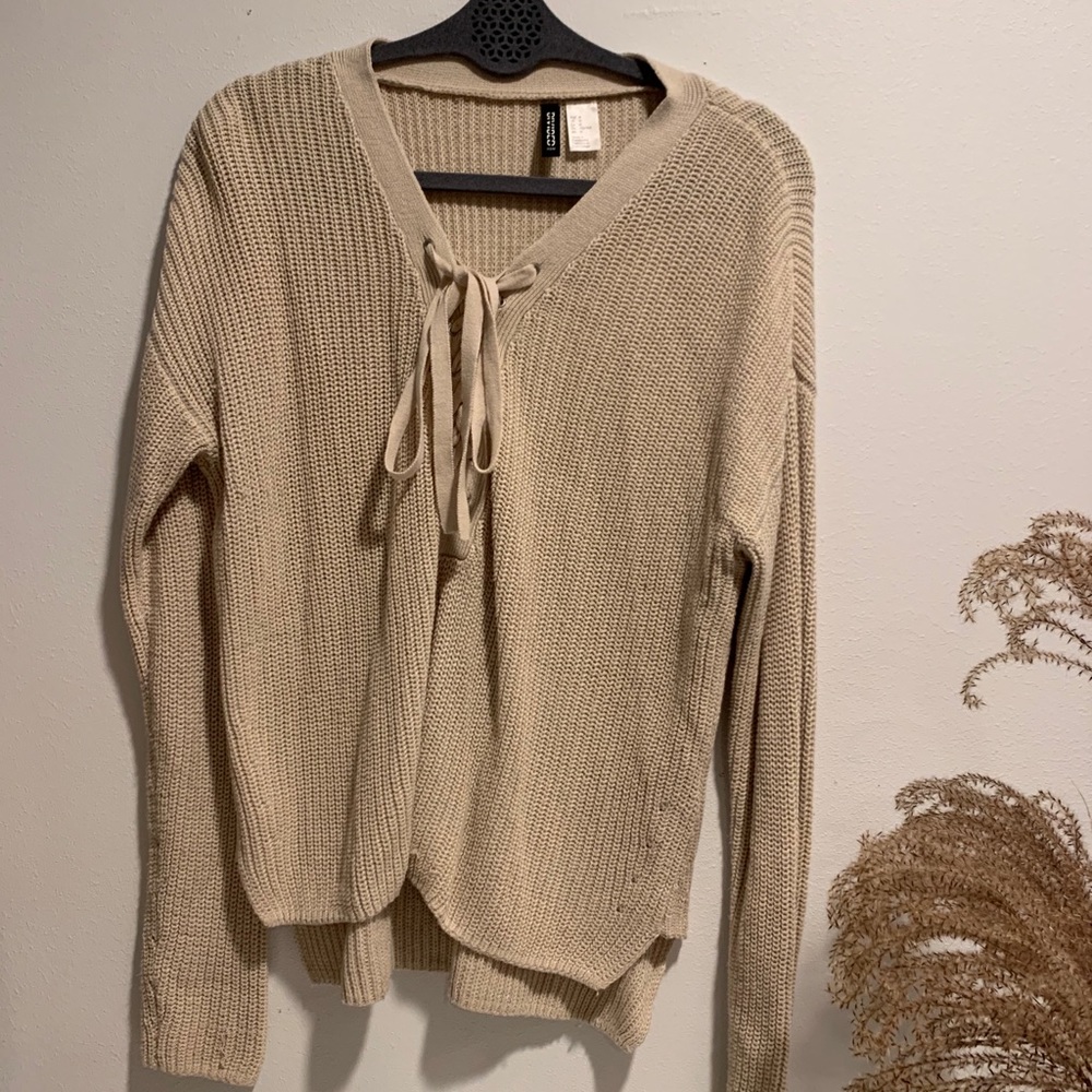 Tan sweater